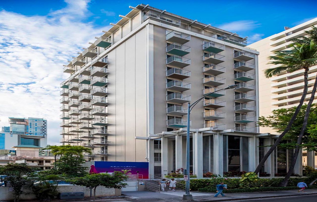 Shoreline Hotel Waikiki Honolulu Exterior foto